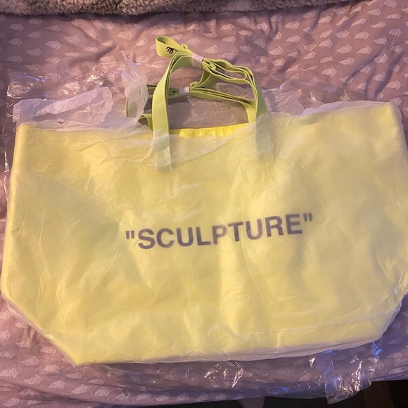 Off white PVC bag - Picture 2 of 5